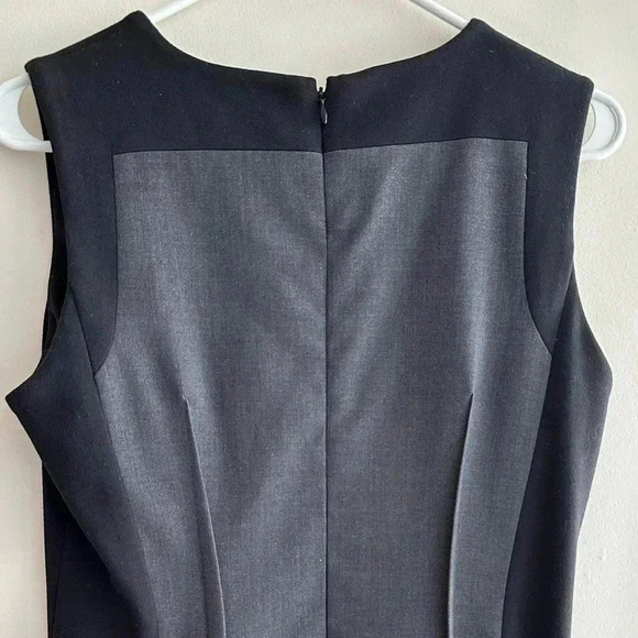 Calvin Klein Color Block Knee Length Professional Sheath Dress, Size 8 - Picture 13 of 15